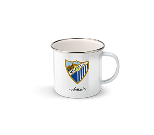 Taza personalizada Malaga Fc con nombre, taza Malaga