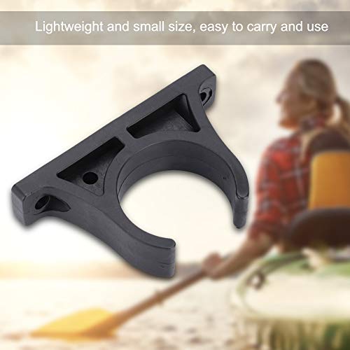 Tbest Kayak Paddle Holder Clip, 1 Par Clip Soporte de Paleta de Kayak Plástico Durable Titular de Remo Holder Clips Oars Keeper reemplazo para Marine Kayaks Barco Canoas Botes de Remo