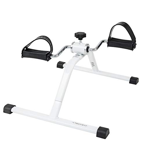 TechFit PED1 Mini Bicicleta Estática para Uso Doméstico y de Oficina, Máquina de Entrenamiento Fácil para Brazos y Piernas, Adecuada para Recuperación