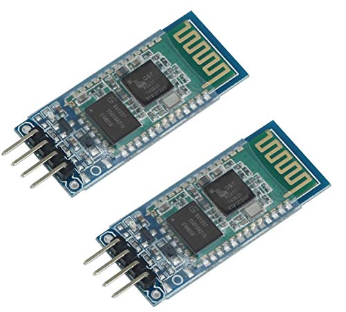 TECNOIOT 2pcs HC-06 HC06 Wireless Bluetooth Module with Slave Base