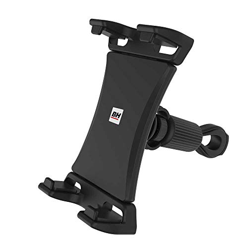 Tecnovita Bicicleta estática plegable X-TRI II + HOLDER YF910H. Bicicleta 3 posiciones con soporte para smartphone/tablet. Inercia 10 Kg