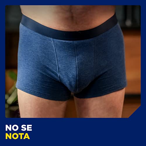 TENA Men Level 0 8x14 - Compresa Protectora Fina para Hombre - Para Incontinencia y Goteo Ocasional - Protector Ligero y Absorbente - 112 Unidades - Color Negro - Paquete Mensual