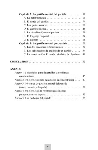 Tenis: Entrenamiento de La Fuerza Mental (DEPORTES)