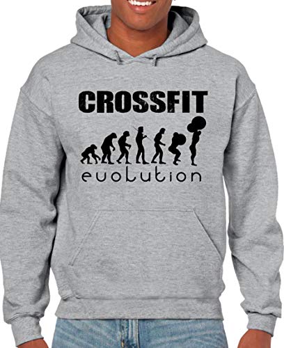 the Fan Tee Sudadera de Hombre Crossfit Deporte Gimnasio Gym Pesas 015 M