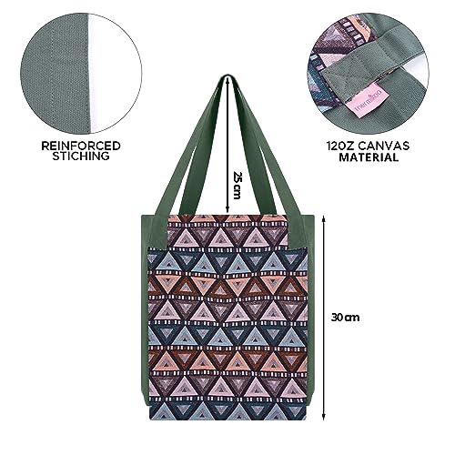 Thermikoa Bolsa Esterilla Yoga - Funda para Mujer - Tote Bag para Transportar la Colchoneta de Yoga, Pilates o Gimnasia - Ligera, Espaciosa y Práctica (Verde)