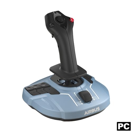 Thrustmaster TCA Sidestick Airbus Edition - Réplica de control lateral de Airbus - Joystick ambidextro - PC