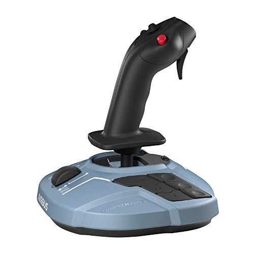 Thrustmaster TCA Sidestick Airbus Edition - Réplica de control lateral de Airbus - Joystick ambidextro - PC