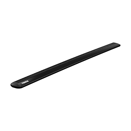 Thule WingBar Evo 127, Barras de carga aerodinámica de primera calidad que ofrecen un viaje excepcionalmente silencioso y una sencilla instalación de los accesorios, Référencia 711320