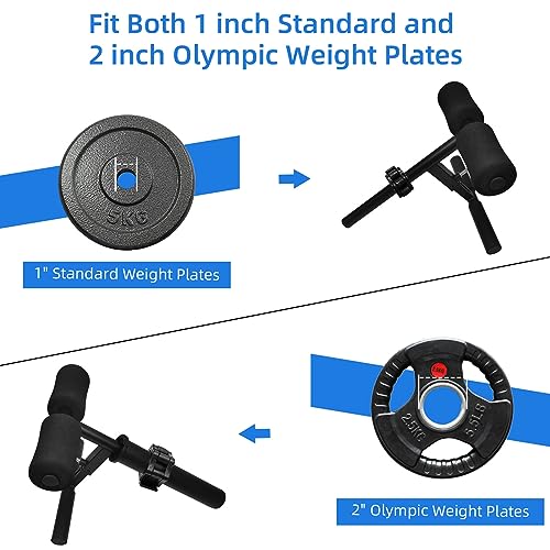 Tib Bar Tibialis Trainer, Topfinder Barra de Tib Ajustable Calf Raise Machine, Entrenador de Espinillas Fitness Pierna Tobillo Peso para Levantamiento