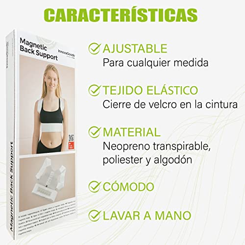 Tichinis Corrector Espalda para Mejorar la Postura de la Espalda y Columna Vertebral y así Evitar Dolores y Lesiones| Arnés CORRECTOR POSTURA ESPALDA para Hombre y para Mujer.