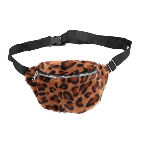 Toddmomy 2 Uds Bolso De Hombro Bolso De Pecho Inclinado Bolso De Cintura para Mujer Bolso De Pecho Cruzado Miss con Estampado De Leopardo