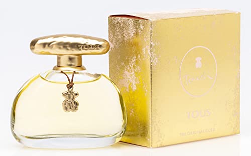 Tous TOUCH The Original Gold, Eau de Toilette para Mujer, Fragancia Floral Afrutada, 100 ml con Vaporizador, 04731061