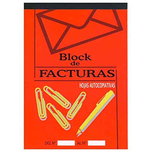 Tradineur - Bloc de facturas - Registro de venta, gastos, inversión y factura recibidas. - Ideal para la gestión de la tienda - 20,7 x 14,7 cm