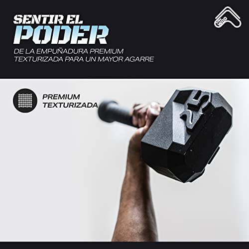 Tribe WOD Hammer Kettlebell 11kg - Equipo de entrenamiento cruzado para la construcción de músculos, cardio fitness, pesas para mujeres y hombres | Pesas rusas para entrenamiento de fuerza