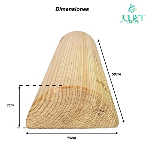 Tronco Propioceptivo, Tronco Suelo Pélvico, Fortalece tu Suelo Pélvico, Tronco madera para ejercicios de Suelo Pélvico, Tronco Eutonía 5P (Pino Natural)