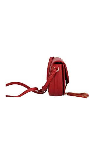 Trussardi Bolso elíptico bandolera redondo 75B01169 9Y09999 R020 amaranth