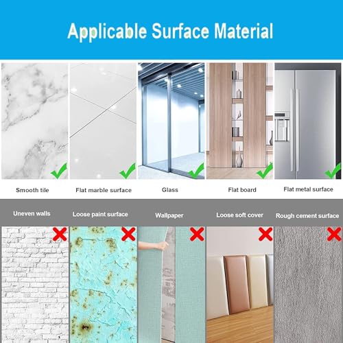 TSKDKIT 4 Piezas Espejos Adhesivos HD Sin Vidrio Espejo Acrílico 30 x 21cm Espejos de Pared Grandes sin Marco para Armarios Sala de Estar, Baño, Dormitorio