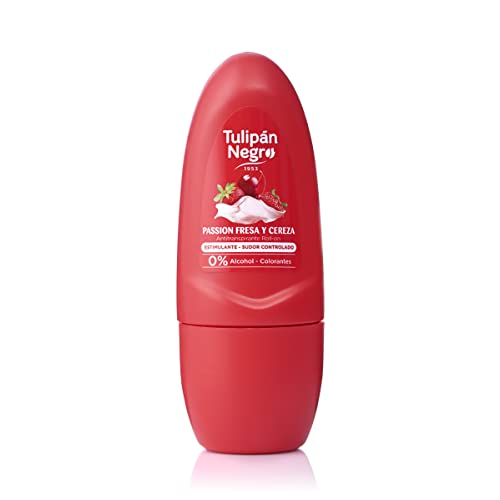 TULIPÁN NEGRO, ANTITRANSPIRANTE ROLL ON FRESA&CEREZA 50ML