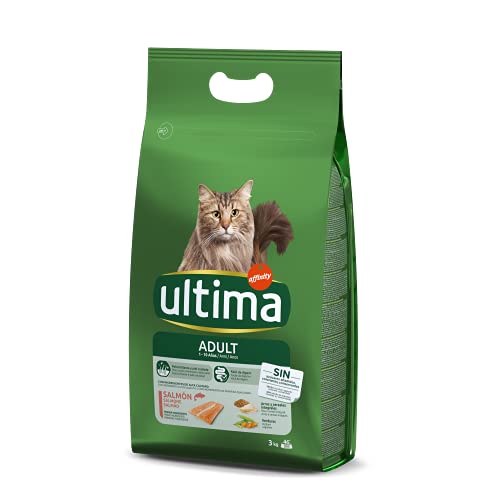 Ultima Pienso para Gatos Adulto con Salmón - 3kg