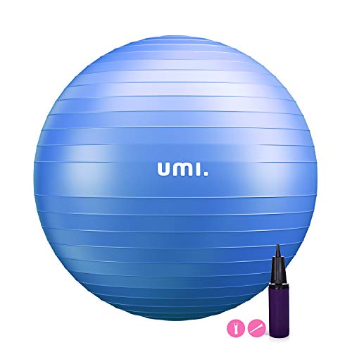 Umi. by Amazon - Pelota de Ejercicio Gym Ball para fitness, yoga, pilates, Embarazo y Sentarse,65 or 75 cm