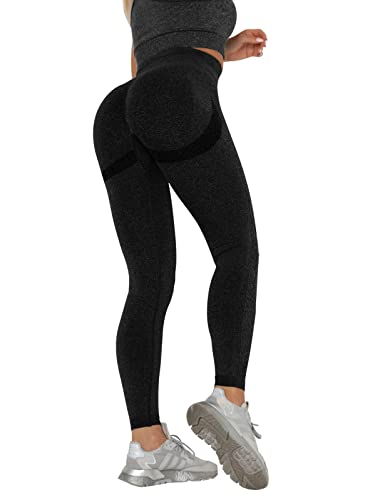 UMIPUBO Mujer Mallas Pantalones Deportivos Push up Yoga Leggings de Cintura Alta Pantalones Deporte para Fitness Running Elásticos y Transpirables