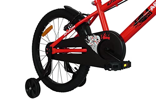 Umit APOLON Bicicleta, Niños, Rojo, 20"