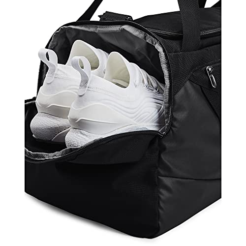 Under Armour Bolsa Undeniable 5.0, negro/negro/plata metalizada, 58 L (62,5 x 30,8 x 29 cm)