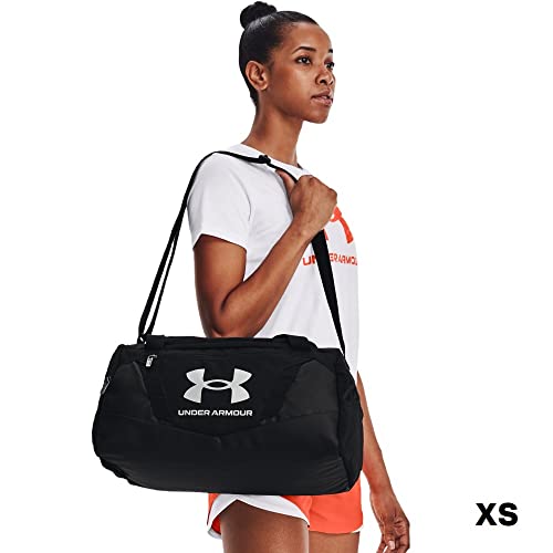 Under Armour Bolsa Undeniable 5.0, negro/negro/plata metalizada, 58 L (62,5 x 30,8 x 29 cm)