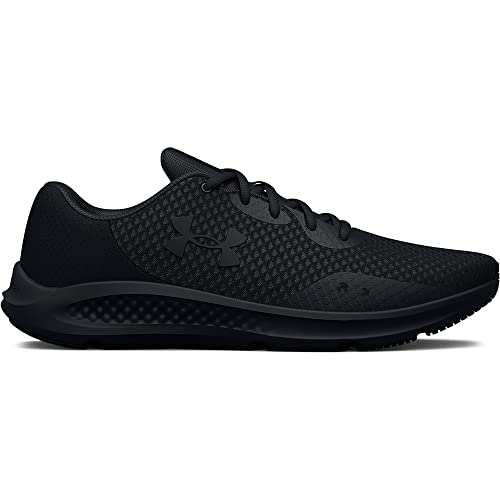 Under Armour Mujer UA W Charged Pursuit 3 Zapatillas para Correr, Black/Black/Black, 40.5 EU