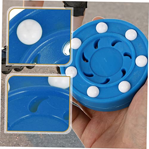 Unomor 2pcs Hockey Ejercicio Accesorios Interior Hockey Pucks Bolas Hockey Camino Hockey Puck Deportes Hockey En Línea Hockey Reutilizable Disco Hielo Discos En