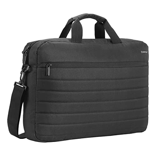 Unykach Maletín Urban MA17, Impermeable, Acolchado para Ordenador Portátil hasta 17,3", 44 cm, Ligero, Elegante, con Bolsillos Interiores, Correa Ajustable y Desmontable