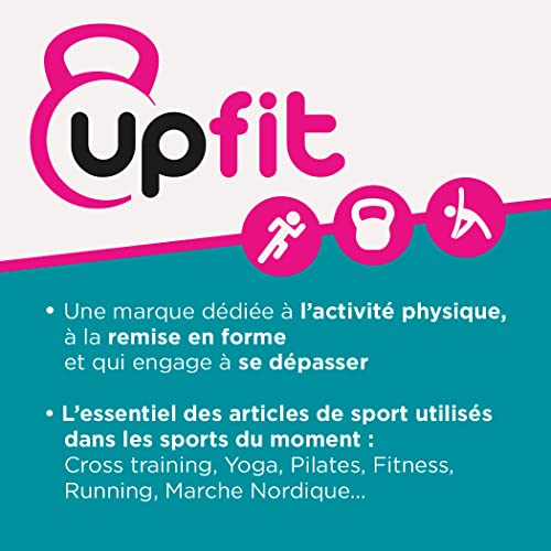 UPFIT - Juego de 2 mancuernas flexibles y ajustables - Flexibles para hacer ejercicios de construcción muscular y tonificación - Para colocar en muñecas o tobillos - Peso: 0,5 kg cada una