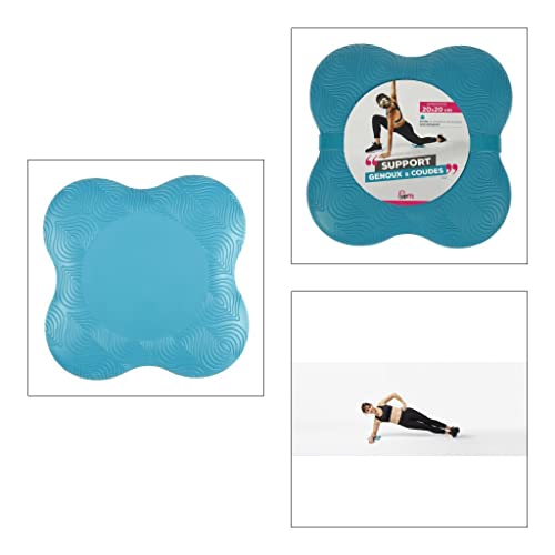 upfit - Soporte de Yoga, Almohadilla de Yoga para Rodillas y puños - Antideslizante - Ligero: 100 g - Dimensiones: 20 x 20 cm - Ayuda para posturas de Apoyo de Yoga - Limita la sensación de Dolor