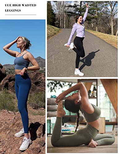 UUE Leggins Mujer, Leggins Deportivos Mujer, Pantalon Deporte Mujer, Leggings Mujer Fitness Suaves Elásticos Cintura Alta para Reducir Vientre