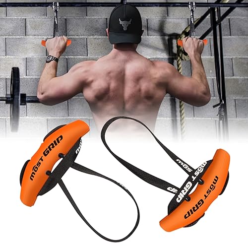 Vakiorn Asas de Fitness, Asas con Banda de Resistencia Ajustable, Asas de Cable de sujeción para Uso en Barras de dominadas, Pesas, Mango de tracción y Asas de tracción de Cable