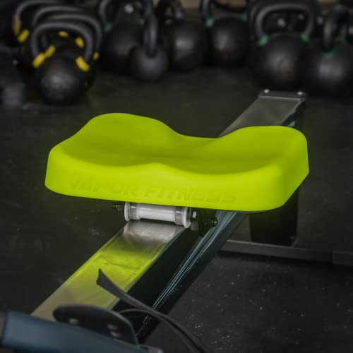 Vapor Fitness Amarillo Silicona Remo Máquina Cubierta De Asiento Compatible Con La Máquina De Remo Concepto 2