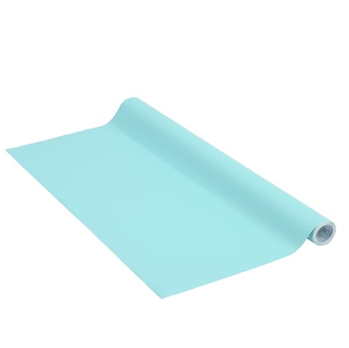 Venilia Lámina adhesiva, Mate Azul ópalo turquesa, 45cm x 2m, Espesor 160 micrómetros, Vinilo autoadhesivo para muebles o cocina, decorativas papel pintado pared, PVC sin ftalatos, Fabricado en UE