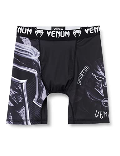 VENUM Gladiator 3.0 Vale Tudo Pantalones Cortos, Hombre, Negro, M