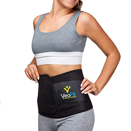 VEOFIT Cinturón Abdominal de Sudoración: Cinturón adelgazante para Hombre y Mujer/ Efecto adelgazante – Tonifica y ayuda a eliminar el exceso de agua para conseguir un vientre plano - Talla XXXL