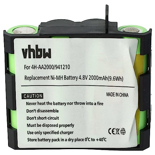 vhbw NiMH batería 1500mAh (4.8V) para tecnología médica como estimulador Muscular Compex Fit 1.0, Fit 3.0, Full Fitness, FullFitness, Mi, Mi-Fitness