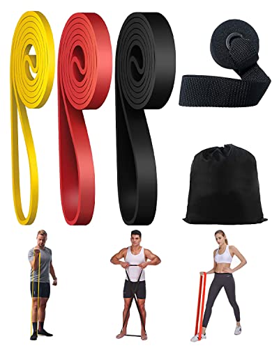 Victoper Bandas de Resistencia - 3PCS/Set Bandas Elasticas Musculacion Door Anchor Resistance Bands Resistance Bands for Pilates Training Physical Therapy Stretching Yoga