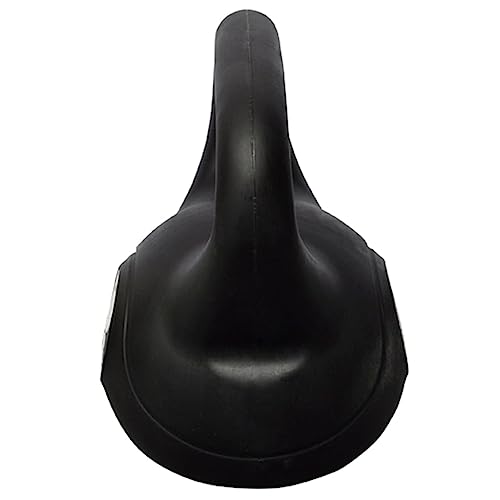 vidaXL Pesa Rusa de 24 kg Negra Kettlebell Musculación Fitness Ejercicio