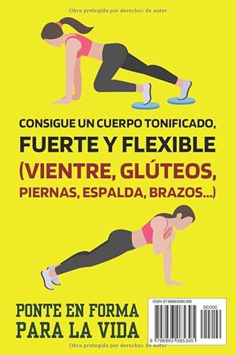 Vientre plano y cuerpo en forma en 20 días: Menos de 10 minutos al día, entrenamiento en casa fácil y rápido, consigue un cuerpo tonificado, fuerte y ... glúteos, piernas, espalda, brazos..)