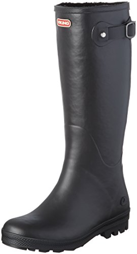 Viking Fo​x​y​ Wa​r​m​, Botas de Goma, Mujer, Black, 38 EU