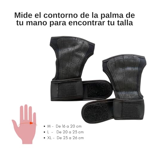 VIKZON Guantes Gimnasio Hombre y Mujer - Crossfit - Fitness - CALISTENIA - Agarre Gel - Neopreno (L)