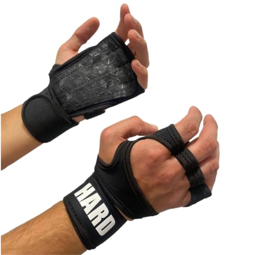 VIKZON Guantes Gimnasio Hombre y Mujer - Crossfit - Fitness - CALISTENIA - Agarre Gel - Neopreno (M)