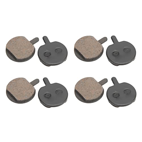 Wallfire Juego de 4 almohadillas de freno semimetálicas resistentes a los discos de freno para Mountain Bike MS11A0 Mountain Bike Brake Pad Disc Brake Pads Resin Brake Pads Disc Brake Pads Mounta