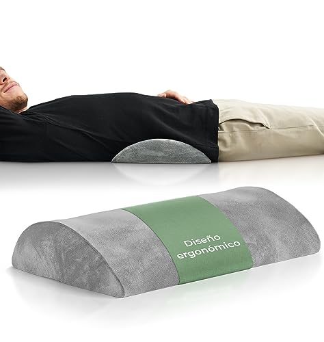 Well B4 Almohada Lumbar Ergonómica, Almohada de Apoyo Lumbar para Cama y Sofá para Apoyar la Espalda al Estar Tumbado, Cojin Lumbar para la Parte Baja de la Espalda, Almohada de Apoyo Lumbar