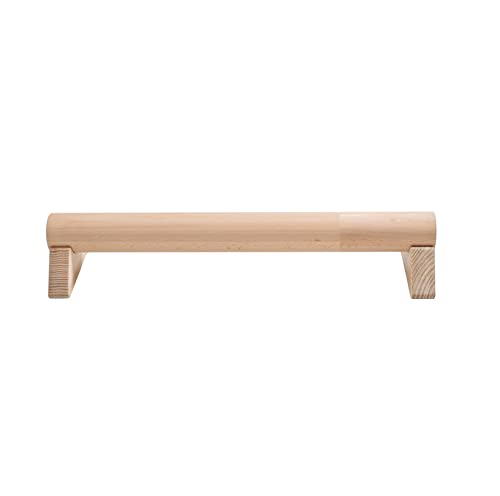 WhiteOak Balance Beam - Barra de equilibrio de 50 cm de madera para el hogar, barra de equilibrio