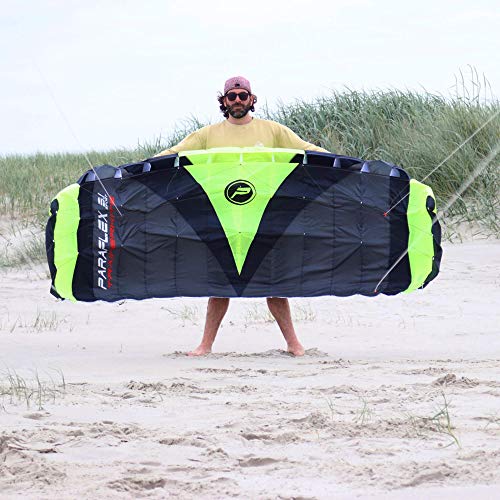 Wolkenstürmer Paraflex Trainer 3.1 Action Kite - 3 Line Trainer Steering Mat para Mountainboarding